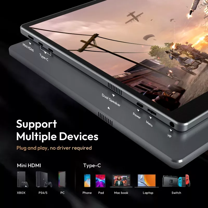 कामासाठी आणि प्रवासासाठी तुम्ही 16 इंच 1200P पोर्टेबल मॉनिटर का निवडला पाहिजे?